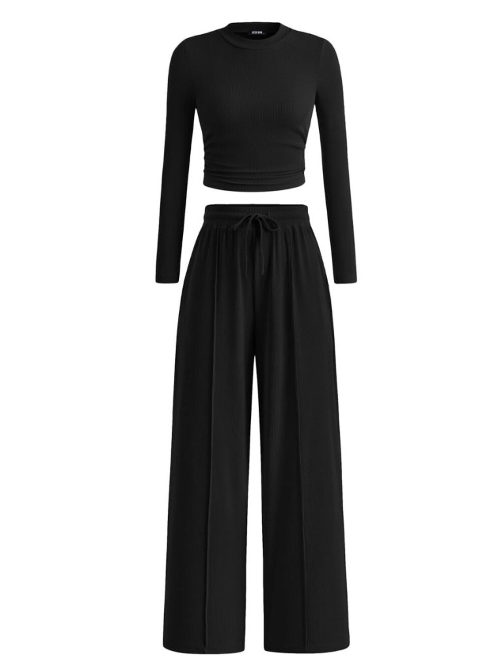 Casual Ribbed 2 Piece Sets For Women Fall 2026